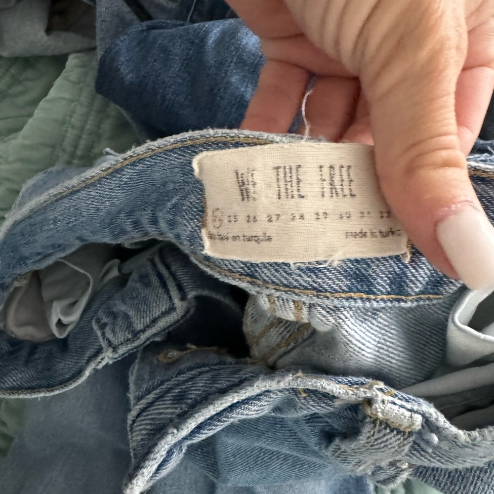 We the free skinny hole jeans 24